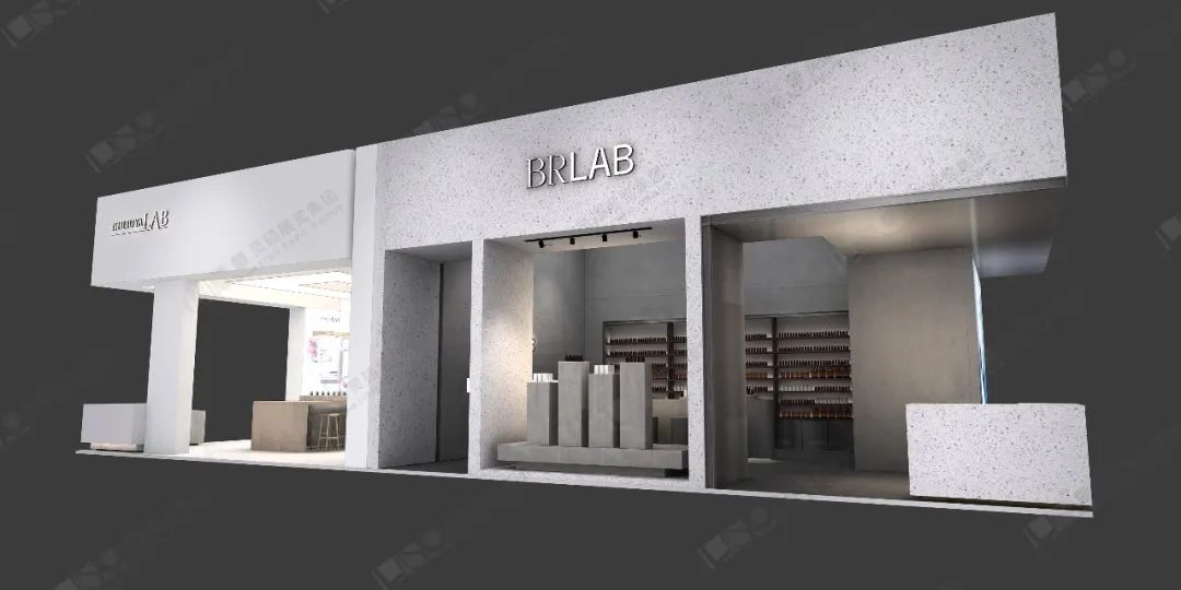 BRLAB & ISHIBUYALAB展臺設(shè)計(jì)效果圖 BRLAB & ISHIBUYALAB展臺設(shè)計(jì)效果圖
